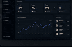Mockup del dashboard de EditoFlex Scanner