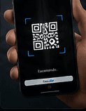 Mockup del escaneo QR en EditoFlex Scanner